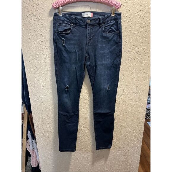 Cabi Jeans Blue Skinny Jeans Woman’s Size 8 - Picture 1 of 13